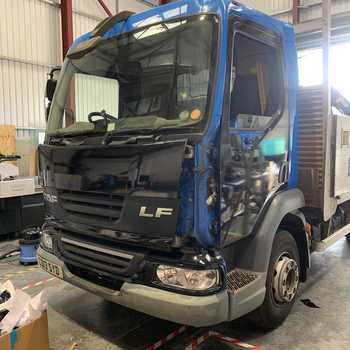 Starting to apply wrap