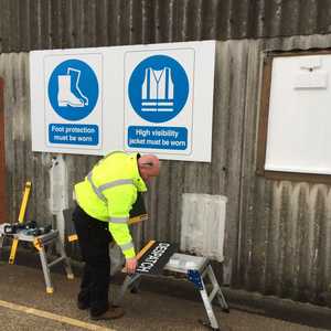 Building Site Sign Honiton