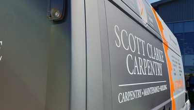 Vehicle Graphics for Scott Clarke Carpenty