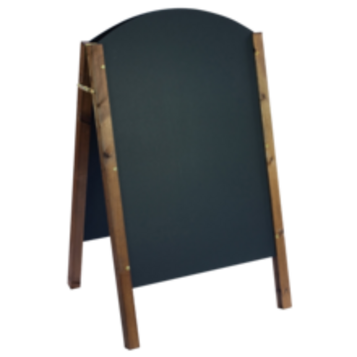 Falcon Curved Chalk A-Board