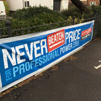 PVC Banner Axminster Tools