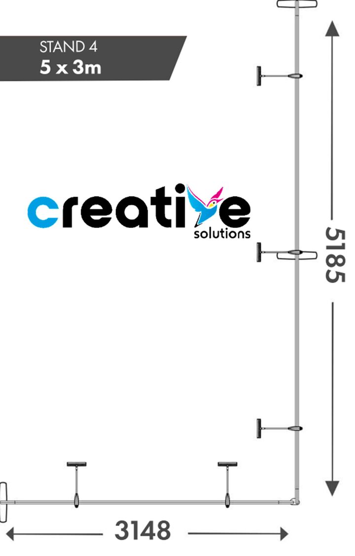 5x3 Shell Scheme Fabric Exhibition Stand Dimensions - Creative Solutions.jpg