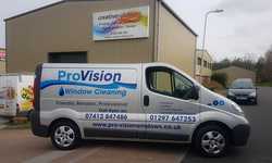 Van Signwriting for Pro Vision Window Cleaning Van Signwriting for Pro Vision Window Cleaning