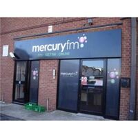 Printed Aluminium Sign for Mercury FM Radio