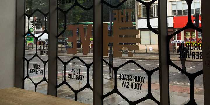 Window Vinyl for Catch 22, London