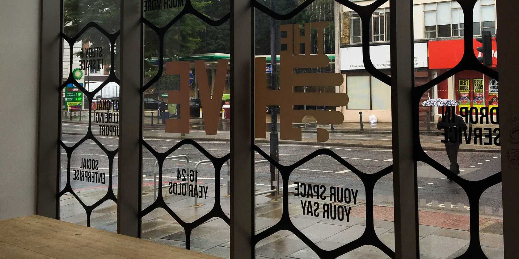 Window Vinyl for Catch 22, London