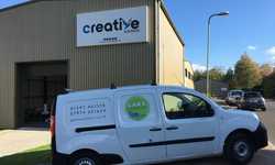 Van Signwriting for Larx Garden Services Van Signwriting for Larx Garden Services