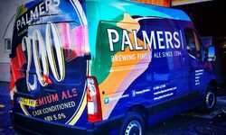 Van Livery for Palmers Brewery Van Livery for Palmers Brewery