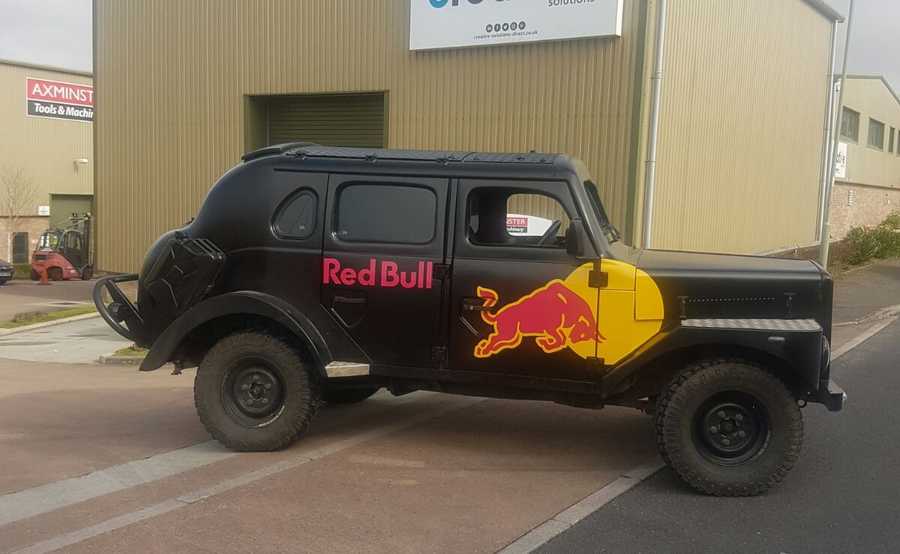 Vehicle Graphics for Red Bull
