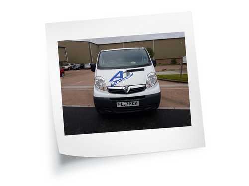 Vehicle Graphics for A1 Plastering Van Graphics