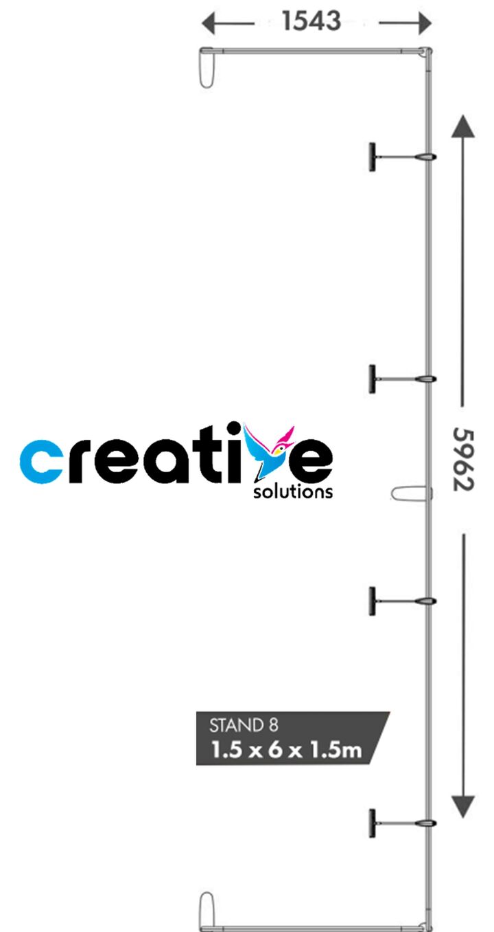 6x1.5m Shell Scheme Fabric Exhibition Stand Dimensions - Creative Solutions.jpg