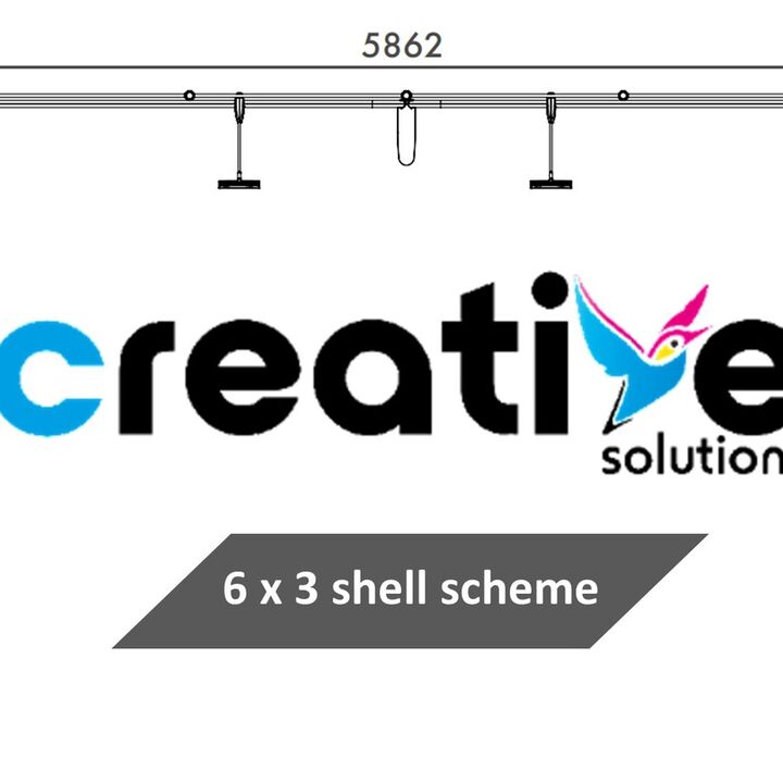 6x3 Shell Scheme Fabric Exhibition Stand Dimensions - Creative Solutions.jpg