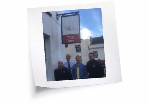 Gilbie Roberts Sign Installation with Creative Solutions