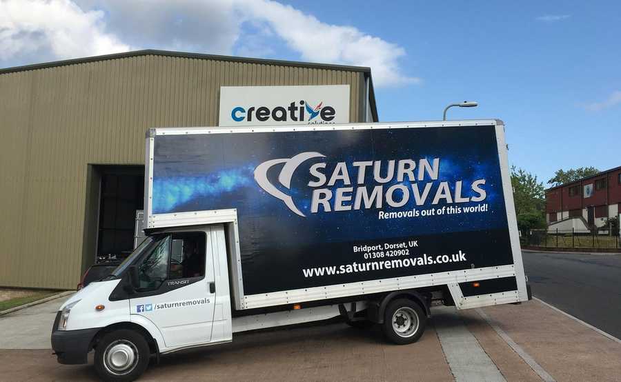 Bus Signwriting at Creative Solutions