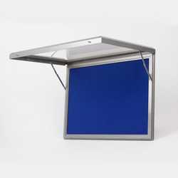 Horizon Premium Felt External Lockable Notice Board