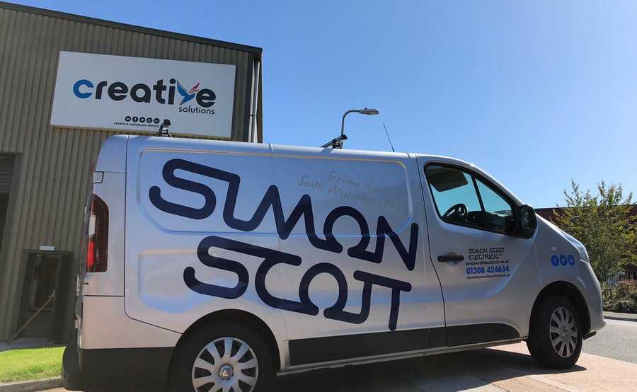 Bus Signwriting at Creative Solutions