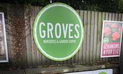 External Signage for Groves Nurseries, Bridport External Signage for Groves Nurseries, Bridport