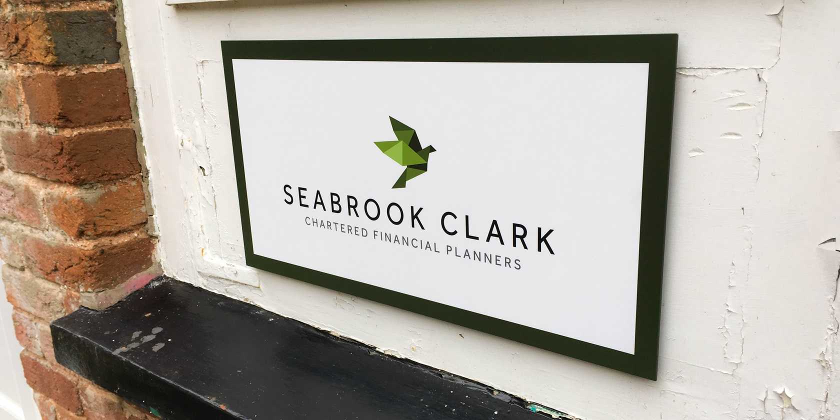 External Wall Mounted Signage | Seabrook Clark