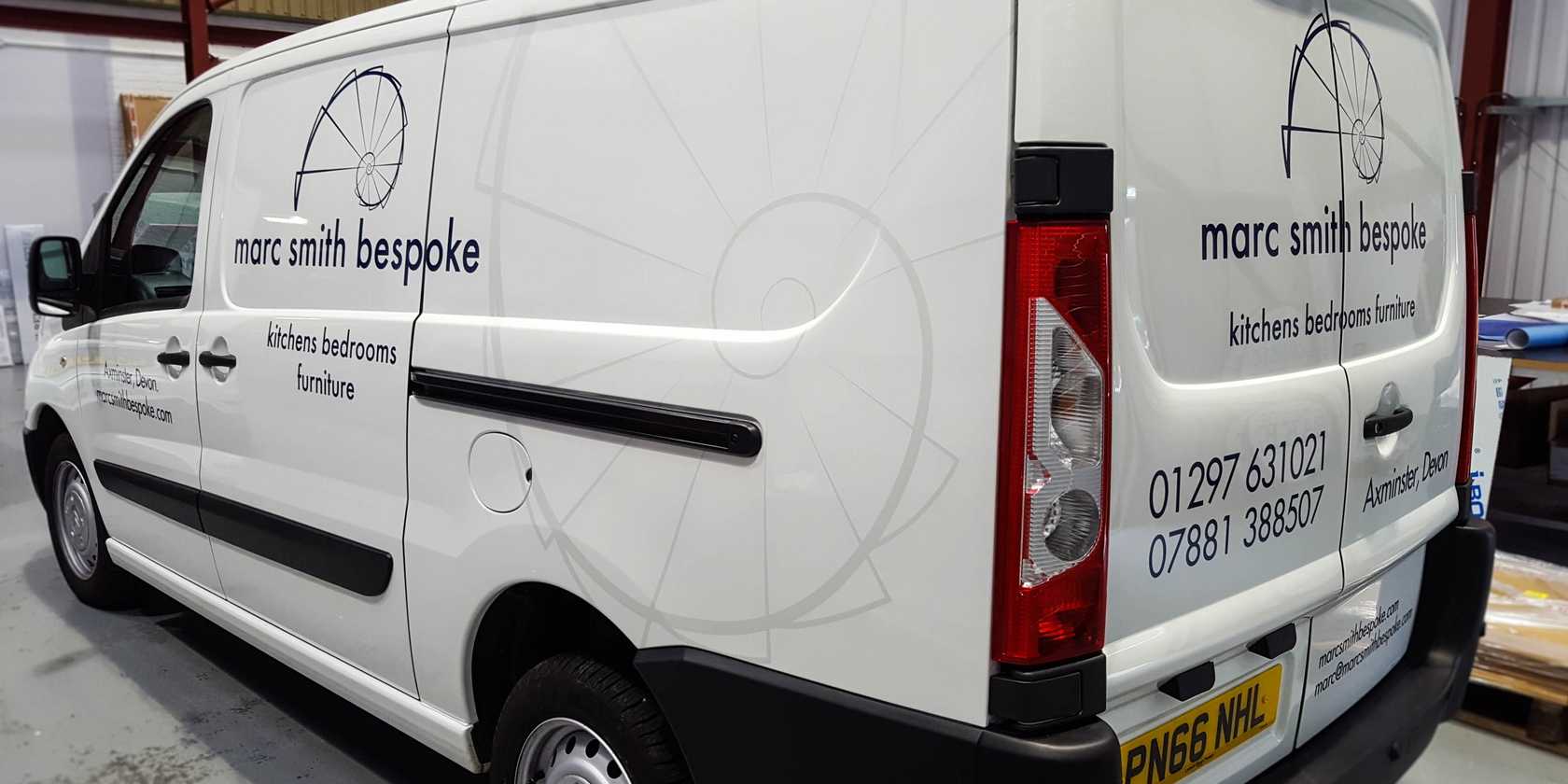 Van Graphics for Mark Smith Bespoke