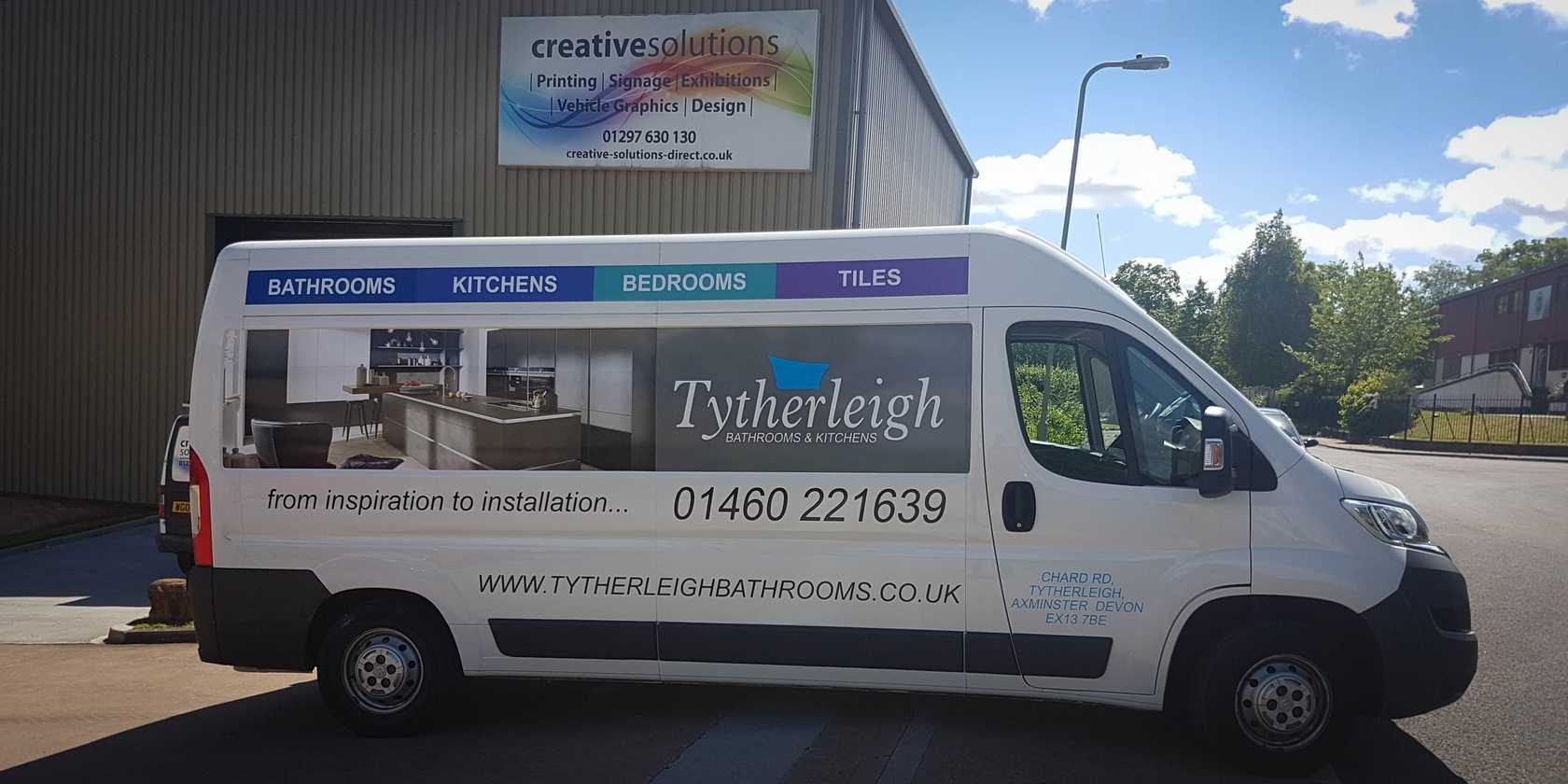 Tytherleigh Bathrooms Vehicle Graphics
