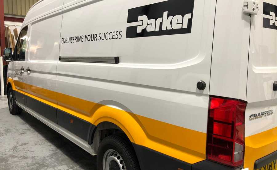 Bus Signwriting at Creative Solutions