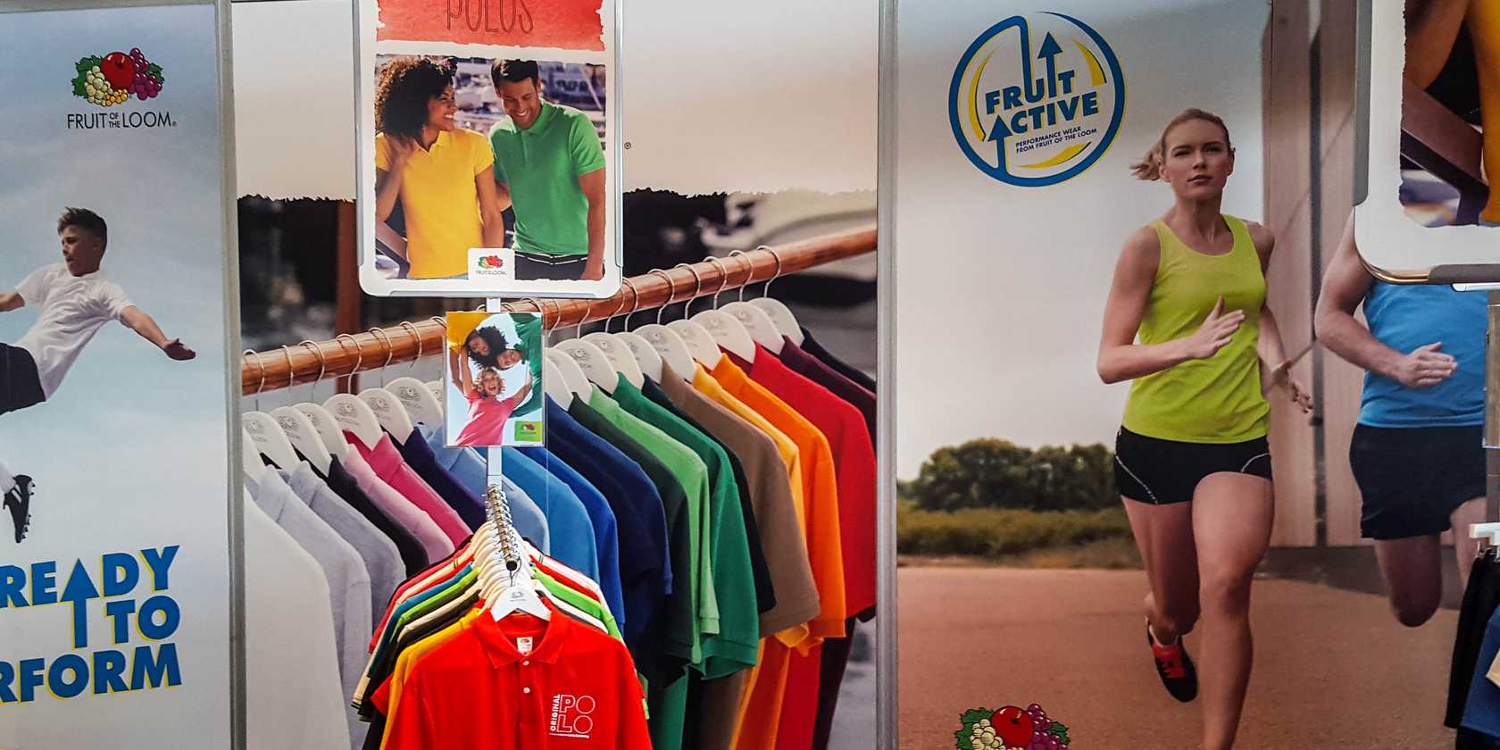 Fruit of the Loom Exhibition Stand