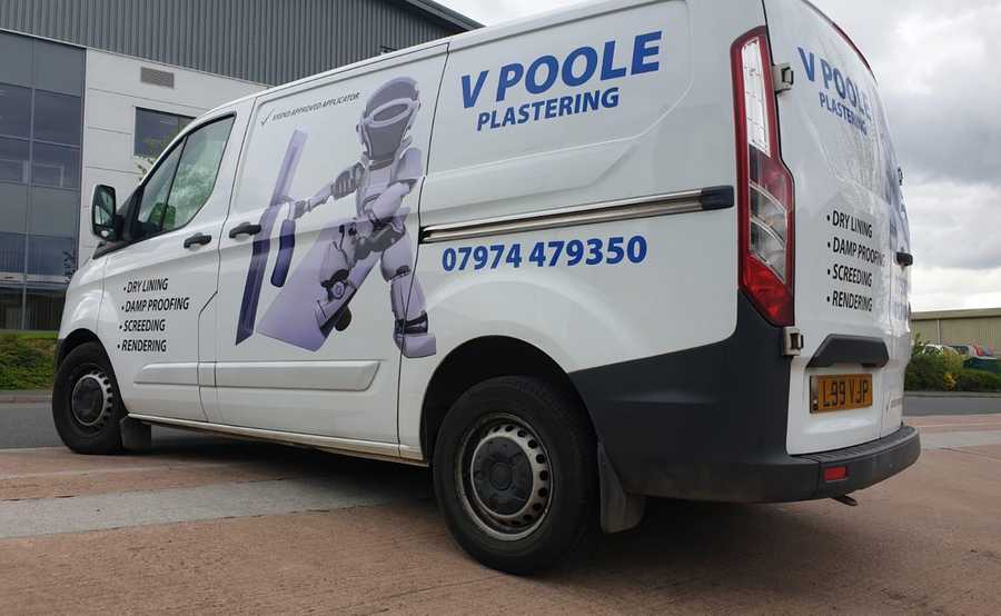 Bus Signwriting at Creative Solutions