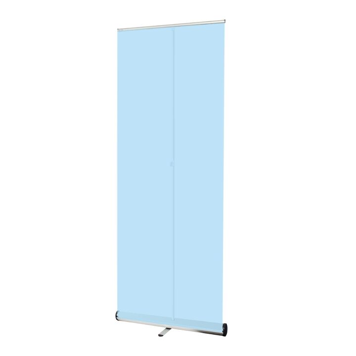 ClearRollupBannerProtectiveScreenSinglePole