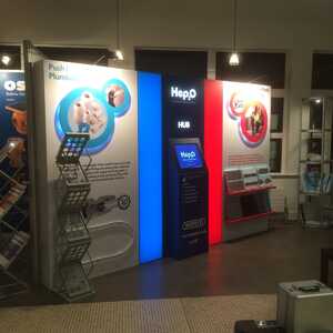 Hep2O Bespoke Exhibition Stand