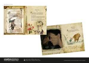 Graphic Design - Wedding Invitations Storybook Theme