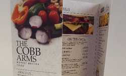 Menu Design for The Cobb Arms Menu Design for The Cobb Arms