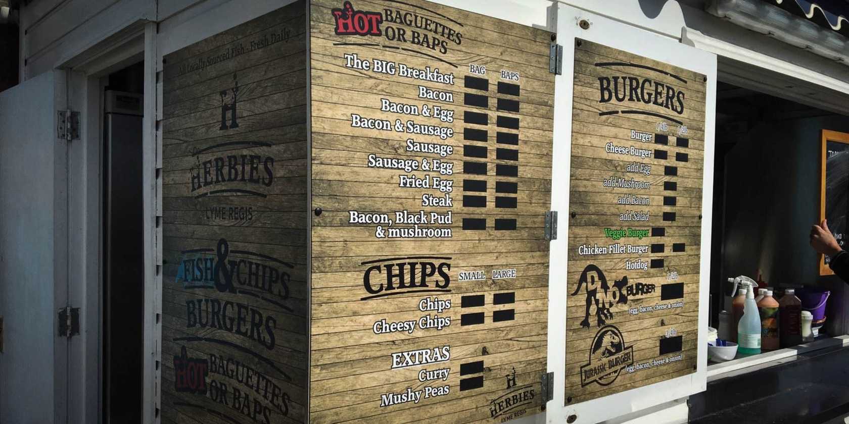 Brand Design Herbies Lyme Regis