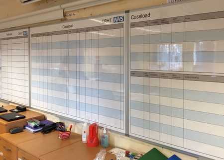 Printed Magnetic Whiteboard for the Cedars NHS