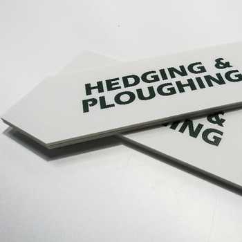 Custom Shaped Correx Signs