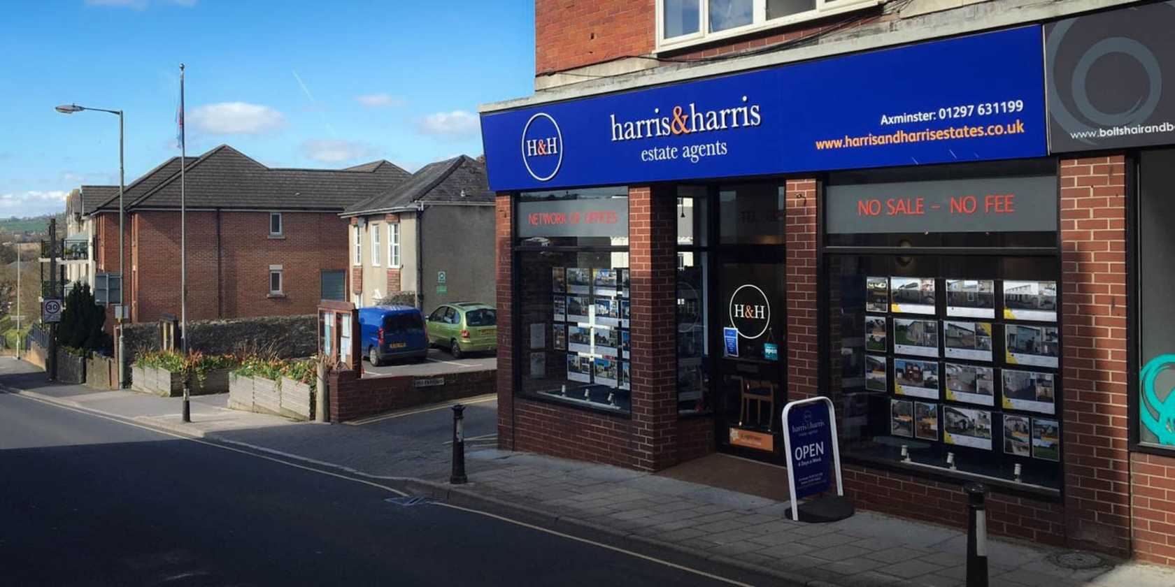 Harris & Harris Estate Agent Signs