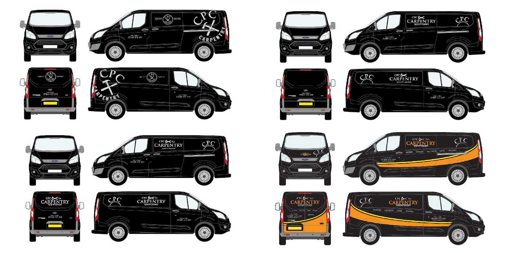 Van Signwriting Design