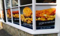Point of Sale Retail Display and Printing for Lyme's Fish Bar Point of Sale Retail Display and Printing for Lyme's Fish Bar