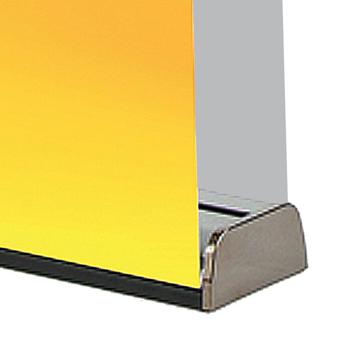 Sidewinder Pull-Up Roller Banner Stand Double Sided Close Up