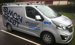 Fleet Van Signwriting for Simon Scott Electrical  Fleet Van Signwriting for Simon Scott Electrical