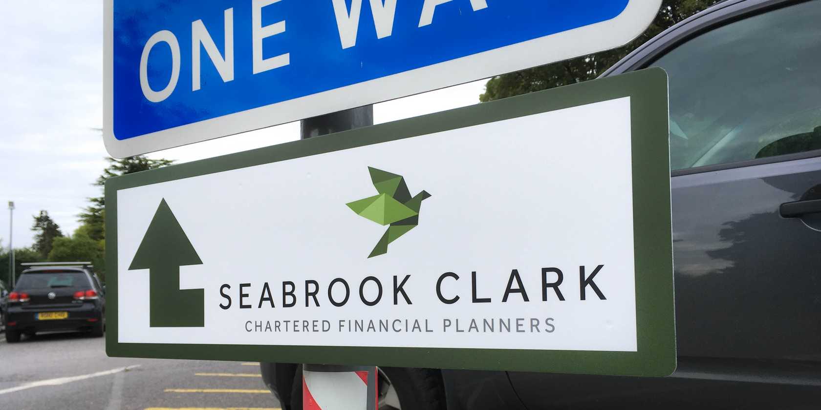 External Post Mounted Signage | Seabrook Clark