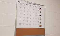 Bespoke Printed Whiteboard for Kelley Dickinson Bespoke Printed Whiteboard for Kelley Dickinson