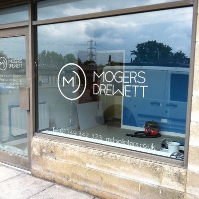Mogers Drewett Window Graphics