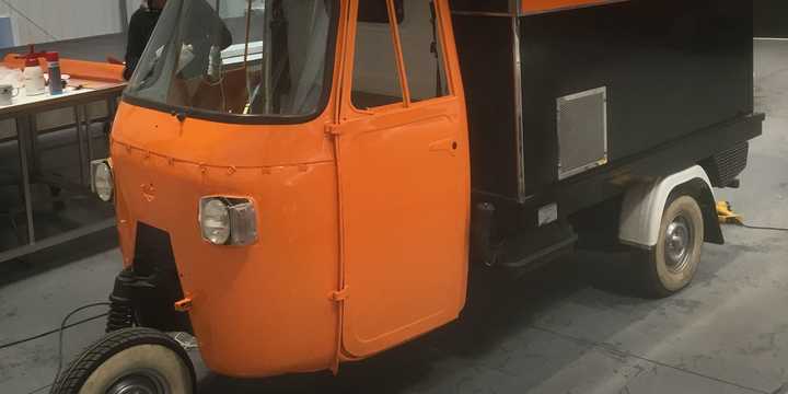 Piaggio Ape 50 Conversions UK - Compact Van Conversions 