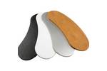 A selection of the Promotor promotional display counter tops including special black or white leatherette, wood effect or silver..jpg