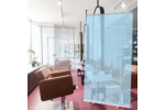 ClearRollupBannerProtectiveScreenHairdresser