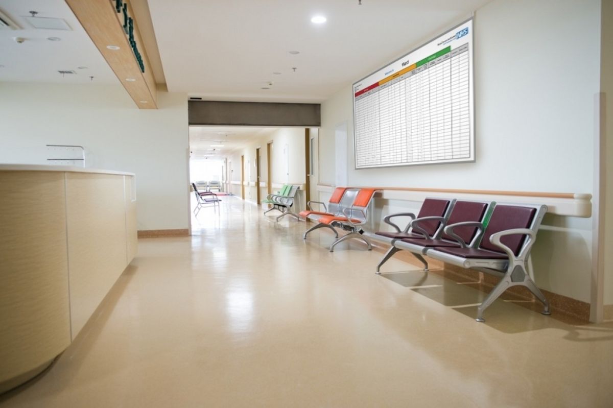 Custom Printed Whiteboard NHS