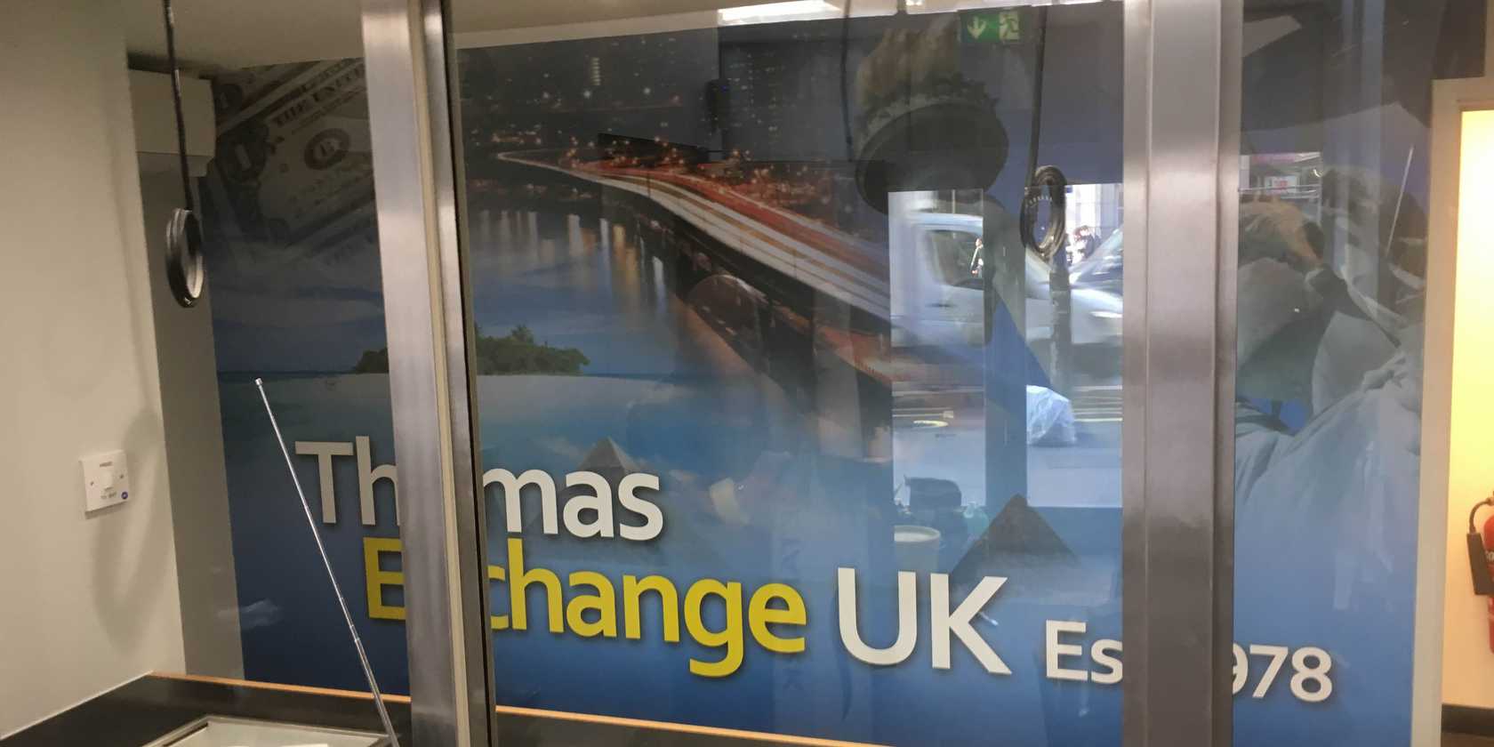 Printed Wallpaper for Thomas Exchange