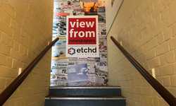 Office Branding for View From Newspapers Office Branding for View From Newspapers