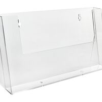 A4 leaflet dispenser landscape made from clear styrene.jpg
