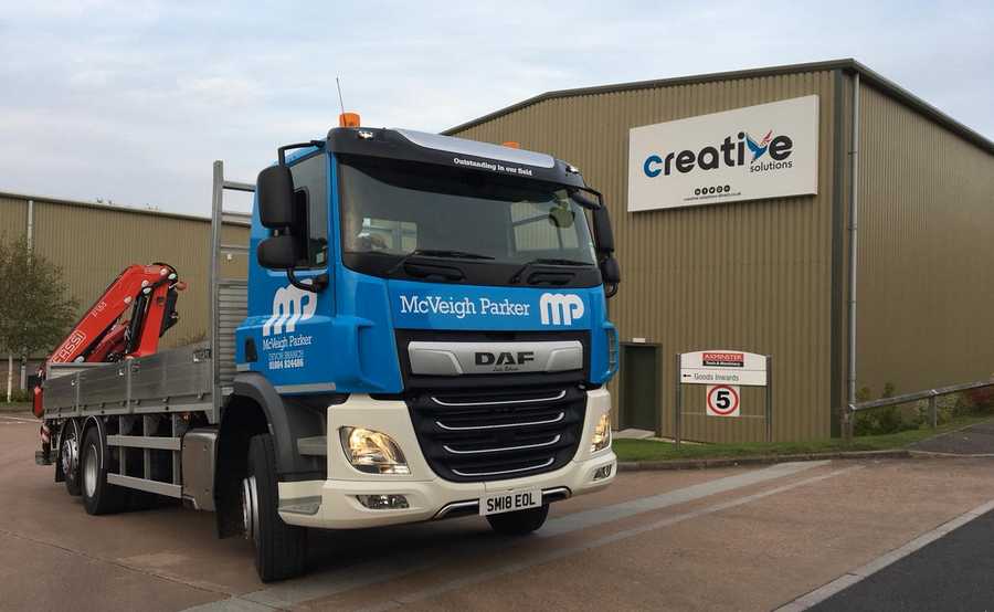 HGV Wrapping McVeigh Parker